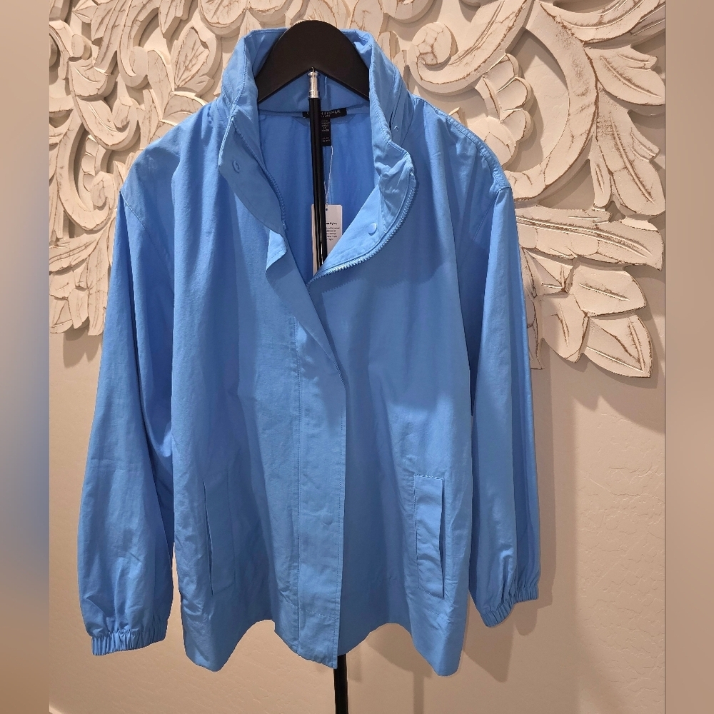 NWT - Eileen Fisher Sky Blue Jacket